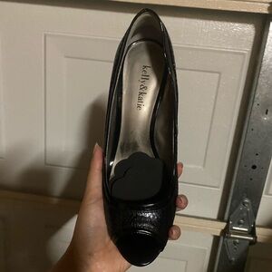 Kelly & Katie Peep Toe Pump